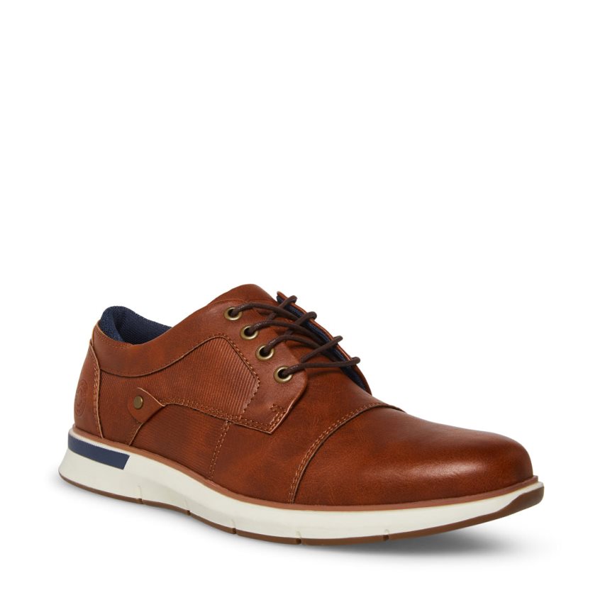 Brown Steve Madden Cutler Men's Sneakers | PH 9761UHC